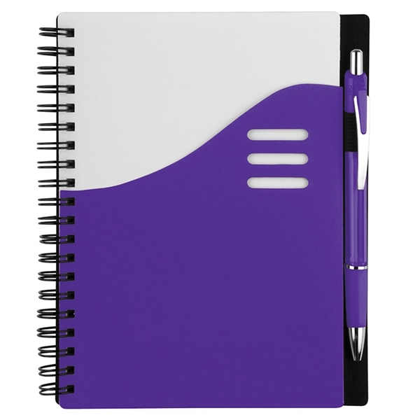 70 Lined pages spiral bound notebook.... from ASI 31978 Admanline