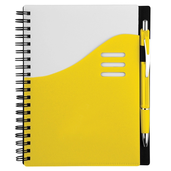 70 Lined pages spiral bound notebook.... from ASI 31978 Admanline
