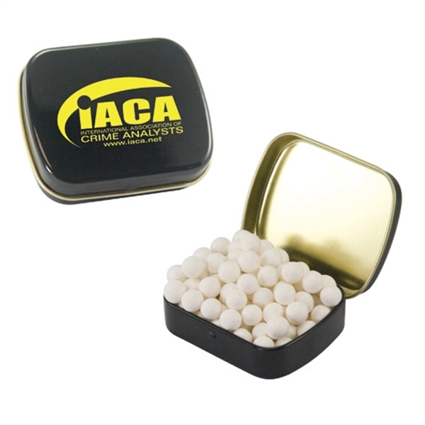 Small tin made in China that is then filled in the... from ASI 61125 Hit Promotional Products
