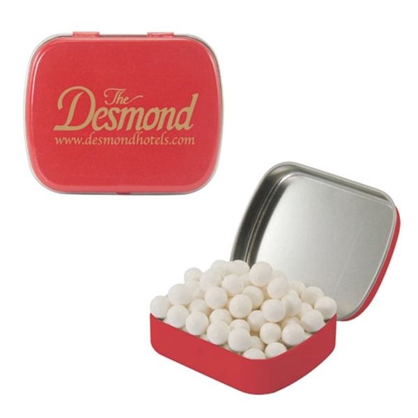Small tin made in China that is then filled in the... from ASI 61125 Hit Promotional Products