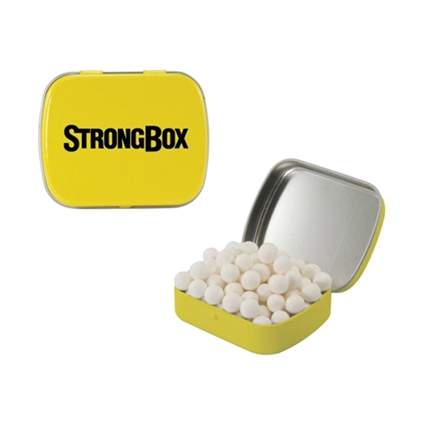 Small tin made in China that is then filled in the... from ASI 61125 Hit Promotional Products