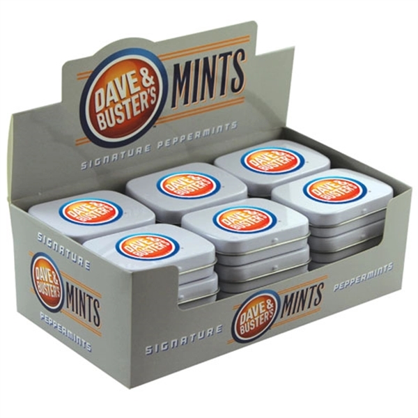 Small tin made in China that is then filled in the... from ASI 61125 Hit Promotional Products