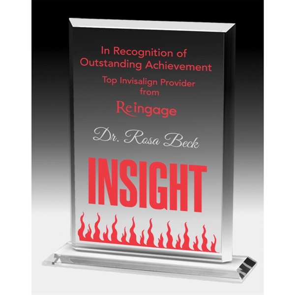 7" x 8 1/4" x 3/8" acrylic award.... from ASI 62660 Innovation Line