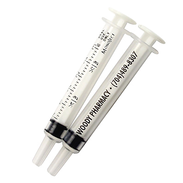Clear oral syringe that holds up to 3ml; great for infants... from ASI 92977 UniversalPromo, Inc / UP Line