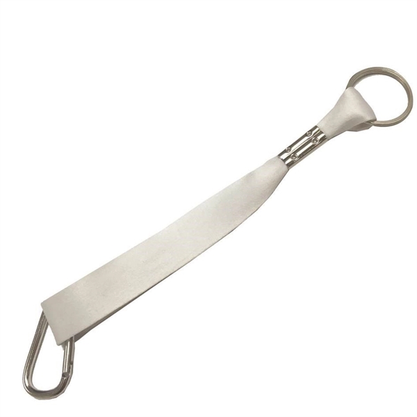 Key fob with carabiner, split ring and dye sublimation process print... from ASI 61125 Hit Promotional Products