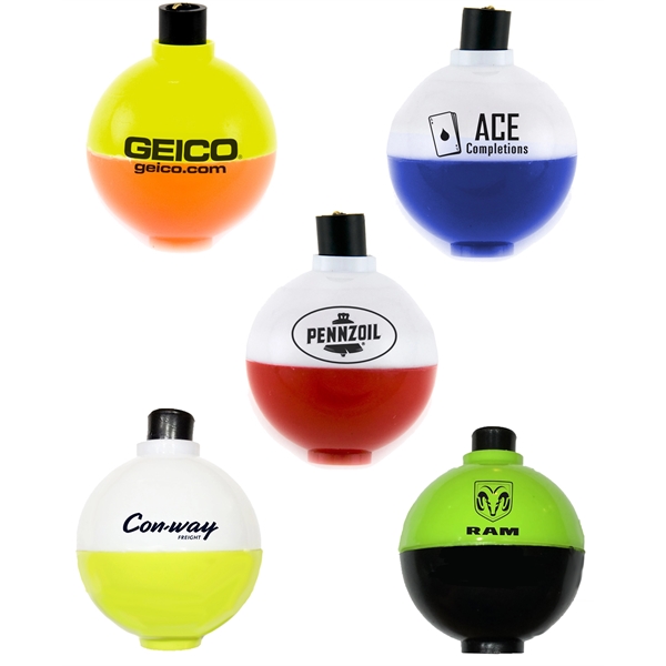 Freshwater fishing bobber that measures 1 1/2", offered in a variety... from ASI 33300 Al's Goldfish Lure Co