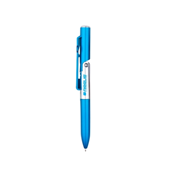 2-in-1 plastic metallic colored phone stand pen with twist-action ballpoint.... from ASI 30442 Above & Beyond Advertising Products / PromoAdLine