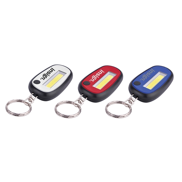 3 3/4" x 1 1/4" mini brite cob LED key-chain light.... from ASI 90859 Tempo Industries Inc / Tempoline