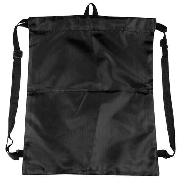 Drawstring backpack with adjustable shoulder straps... from ASI 34046 Allcasion Travelware Co