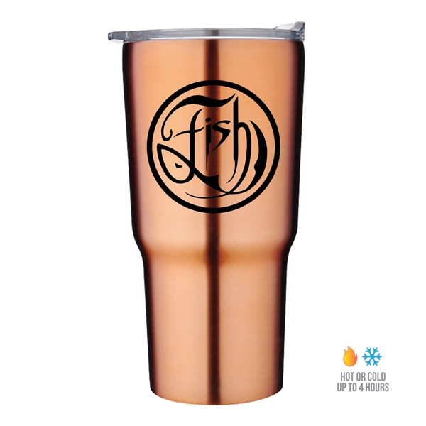 20 oz. economy stainless steel tumbler with a plastic PP liner... from ASI 90807 Tekweld