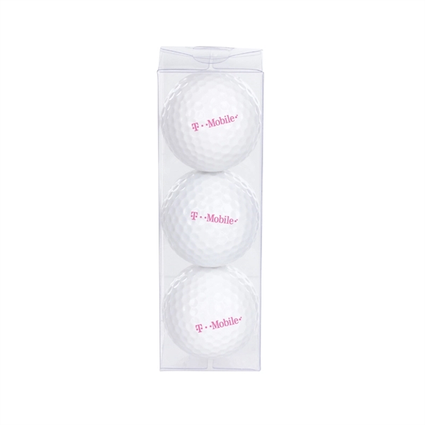 Economy triple golf ball pack in a clear sheath made of... from ASI 57655 STOPNGO Line