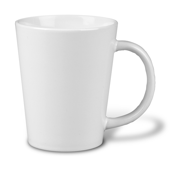 12 Oz. Short Latte Mug with C Shaped Handle... from ASI 52475 Xpres LLC