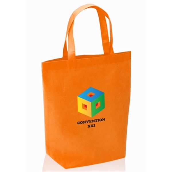 13" W x 15" H non-woven shopper tote bag with reinforced... from ASI 39552 BEL Promo