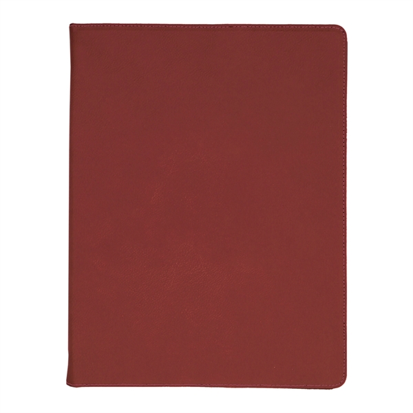 1.5" x 9.5" x 12" portfolio made of rose leatherette with... from ASI 74601 Calico