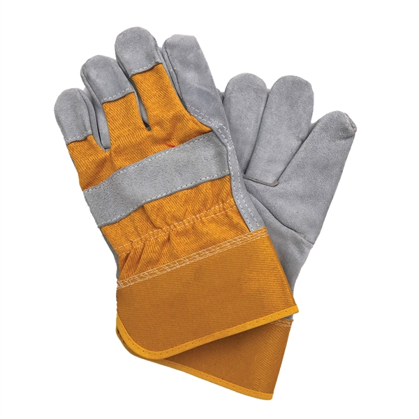 Leather fingertips and knuckle strap for extra protection... from ASI 98766 Yanlee Trading Co Ltd / Delite Promotional Products