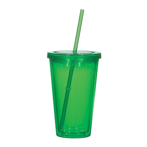 16 and 20 ounce acrylic plastic double-wall insulated tumblers with lid... from ASI 31978 Admanline
