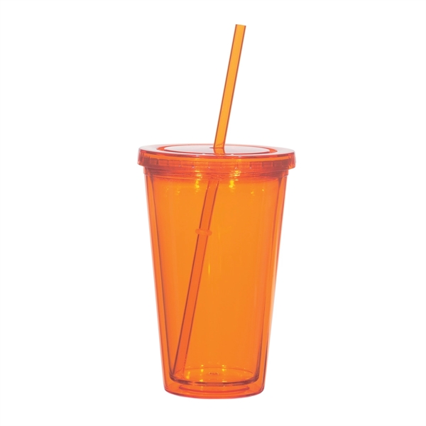 16 and 20 ounce acrylic plastic double-wall insulated tumblers with lid... from ASI 31978 Admanline