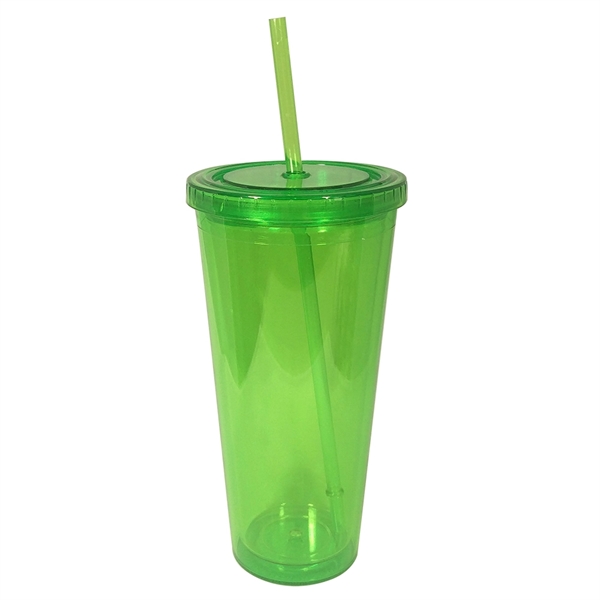 16 and 20 ounce acrylic plastic double-wall insulated tumblers with lid... from ASI 31978 Admanline