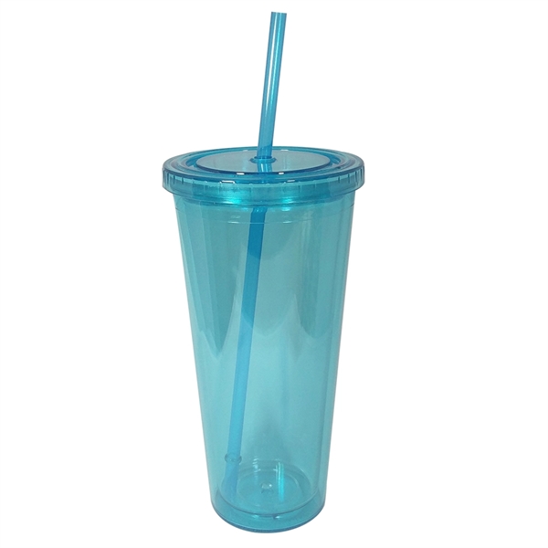 16 and 20 ounce acrylic plastic double-wall insulated tumblers with lid... from ASI 31978 Admanline
