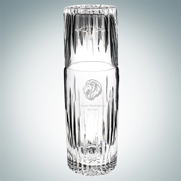 Tivoli Carafe with Tumbler set is made of lead crystal and... from ASI 47791 Best Deal Awards