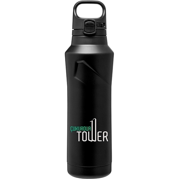 20.9 oz double wall 18/8 stainless steel thermal bottle with copper... from ASI 51197 ETS Express, LLC