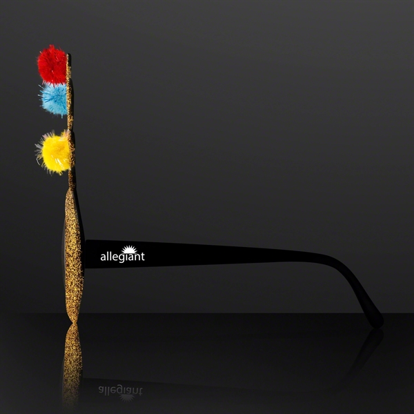 Blank or imprinted. Christmas Reindeer Antler Novelty Glasses (NON-Light Up)... from ASI 34194 ALightPromos