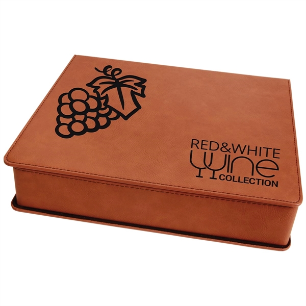 Rawhide 10 1/2" x 8 3/8" x 2 1/4" wine kit... from ASI 74601 Calico