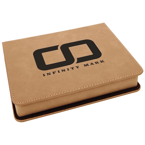 Light brown 7" x 5 1/2" x 1 1/4" wine kit... from ASI 74601 Calico