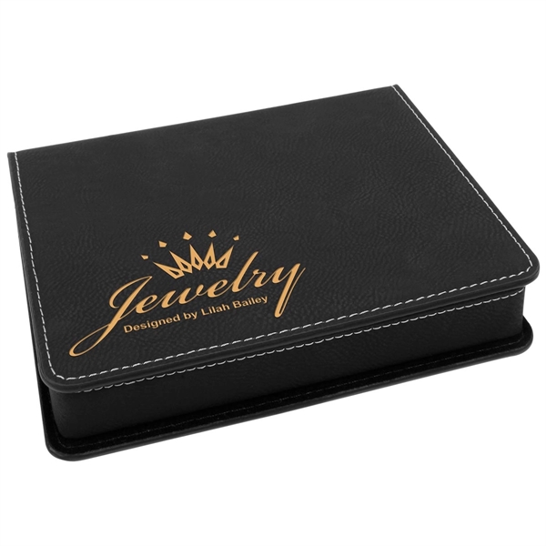 Black 7" x 5 1/2" x 1 1/4" wine kit with... from ASI 74601 Calico