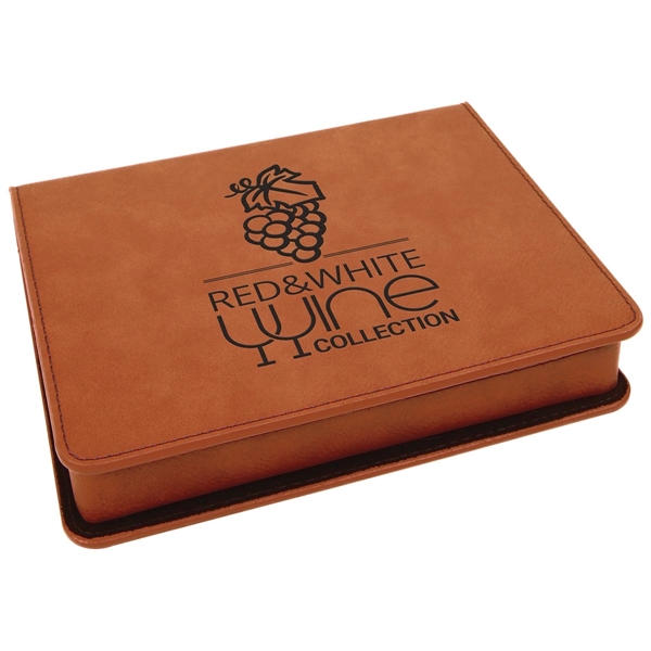 Rawhide 7" x 5 1/2" x 1 1/4" wine kit with... from ASI 74601 Calico