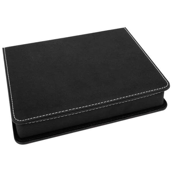 Black 7" x 5 1/2" x 1 1/4" wine kit with... from ASI 74601 Calico