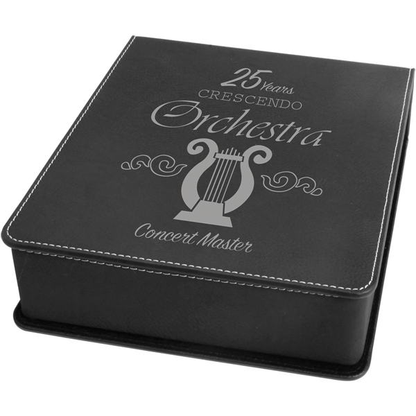 Black 6 5/8" x 7 3/8" x 2" three-piece wine kit... from ASI 74601 Calico