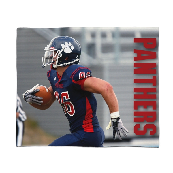 Soft, Plush Full-Color Throw with edge-to-edge sublimation, 100% polyester. 50" x... from ASI 79750 Pro Towels / Pro Vision