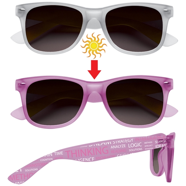 Color change sunglasses with customization.... from ASI 62190 Illini