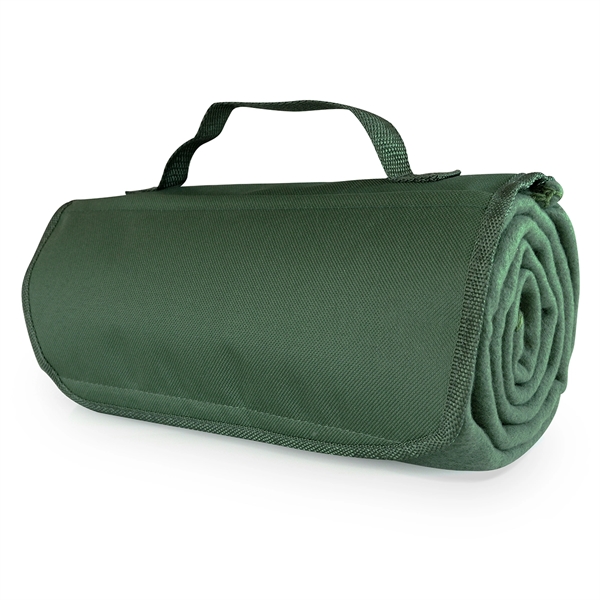 Polar fleece blanket with polyester pocket flap. Includes carrying strap.... from ASI 40544 Binaco / Binaline