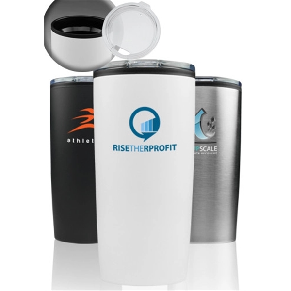 Tumblers made of double wall plastic that holds up to 20... from ASI 39552 BEL Promo