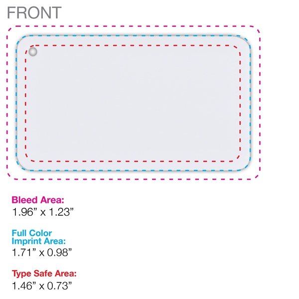 USB mini flash drive. Dimensions: 1.71" x 0.98" x 0.12"... from ASI 62124 iClick, Inc. / iClick®