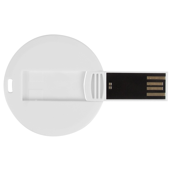 USB round flash drive. Dimensions: 1.73" x 1.73" x 0.12"... from ASI 62124 iClick, Inc. / iClick®