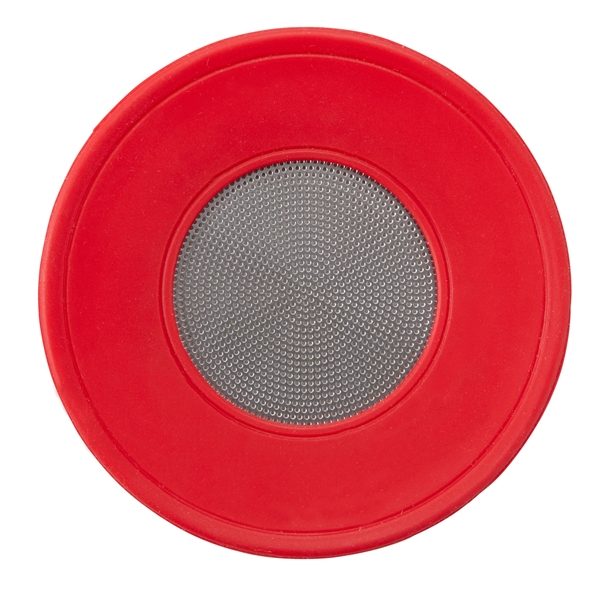 4" round cover for wine glasses that's made of food-grade silicone... from ASI 52840 Evans Manufacturing / Evans