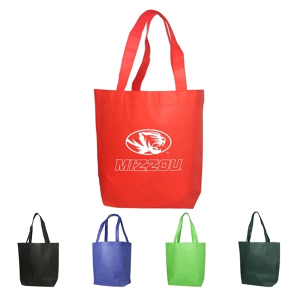 Shopping Tote Non-Woven 15" W x 13.5" H x 4.25" D... from ASI 93520 Ventura Inc