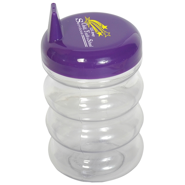 7 oz. baby sipper cup with clear design and colored lid.... from ASI 62190 Illini / Illini