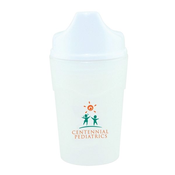 5 oz. non-spill baby cup with colored screw-on lid.... from ASI 62190 Illini