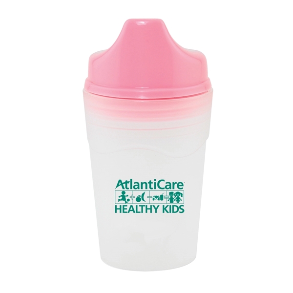5 oz. non-spill baby cup with colored screw-on lid.... from ASI 62190 Illini