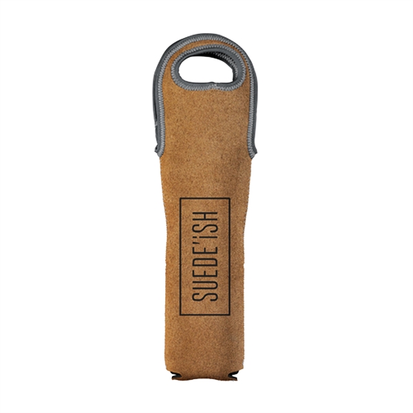 Suede-ish/High-Quality Neoprene (Wetsuit Material) tote w/colored stitching & bias trim. ... from ASI 74710 Numo / NUMO Kolder