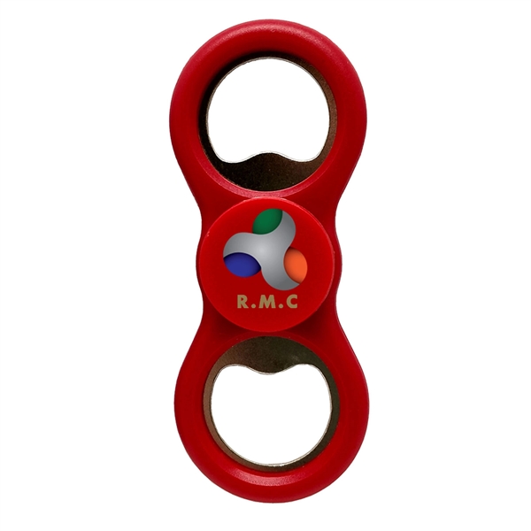 3.5" x 1.5" bottle opener spinner; includes two bottle openers.... from ASI 90859 Tempo Industries Inc / Tempoline
