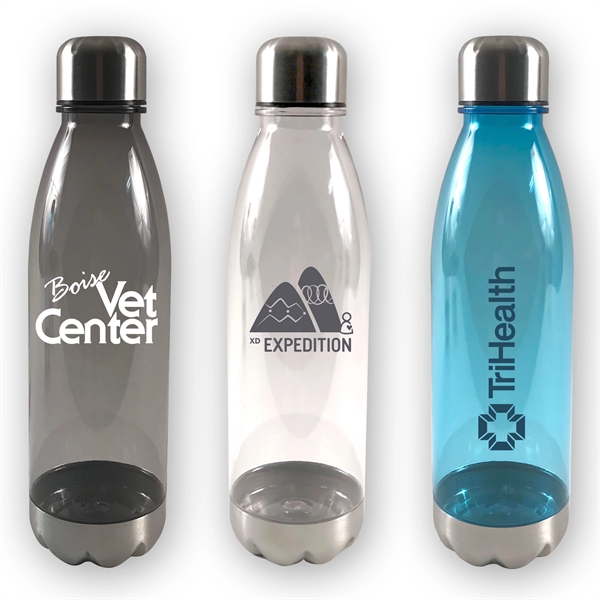 Modern-styled 20 oz. tritan BPA free bottle with leak proof stainless... from ASI 34800 Alstar Creations