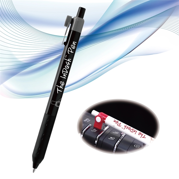 InDash™ Onyx pen with a co-molded soft grip, a straight, black... from ASI 82498 RiteLine LLC