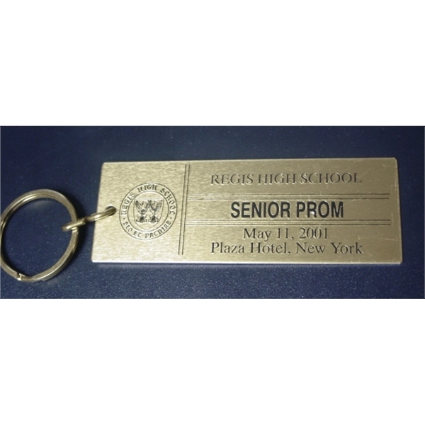 4.25"x1.5" metal ticket style keyfob ideal for any ticketed event. 4... from ASI 41080 Nelson Boone Co Inc / Alumaline® & Brass