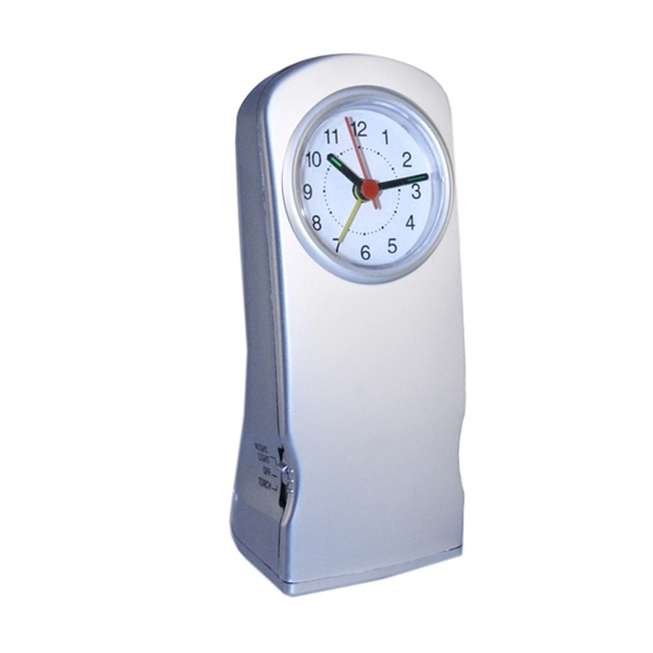 Alarm clock with flashlight and night light.... from ASI 73010 Natico Originals Inc / Natico Originals