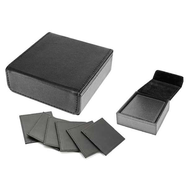 6 piece coaster set in black box.... from ASI 73010 Natico Originals Inc / Natico Originals